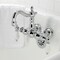 Kingston Brass CA1006T1 3-3/8" Tub Wall Mount Clawfoot Tub Faucet, Polished Chrome CA1006T1 - alternate 5